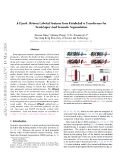 AllSpark: Reborn Labeled Features from Unlabeled in Transformer for
  Semi-Supervised Semantic Segmentation