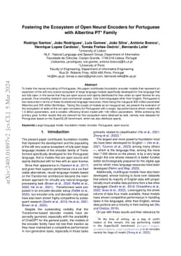 Fostering the Ecosystem of Open Neural Encoders for Portuguese with
  Albertina PT* Family