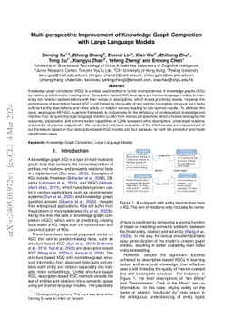 Multi-perspective Improvement of Knowledge Graph Completion with Large
  Language Models