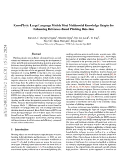 KnowPhish: Large Language Models Meet Multimodal Knowledge Graphs for
  Enhancing Reference-Based Phishing Detection