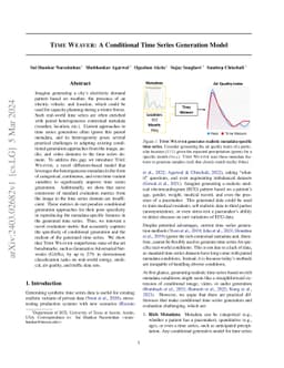 Time Weaver: A Conditional Time Series Generation Model