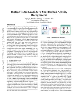 HARGPT: Are LLMs Zero-Shot Human Activity Recognizers?
