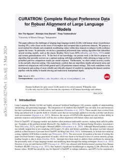 CURATRON: Complete Robust Preference Data for Robust Alignment of Large
  Language Models