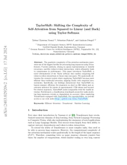 TaylorShift: Shifting the Complexity of Self-Attention from Squared to
  Linear (and Back) using Taylor-Softmax