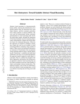Slot Abstractors: Toward Scalable Abstract Visual Reasoning