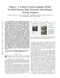 Popeye: A Unified Visual-Language Model for Multi-Source Ship Detection
  from Remote Sensing Imagery