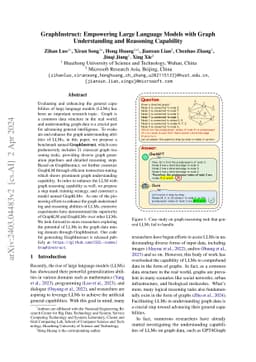 GraphInstruct: Empowering Large Language Models with Graph Understanding
  and Reasoning Capability