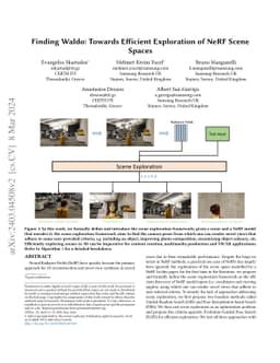 Finding Waldo: Towards Efficient Exploration of NeRF Scene Spaces