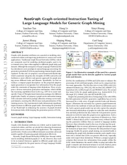 MuseGraph: Graph-oriented Instruction Tuning of Large Language Models
  for Generic Graph Mining