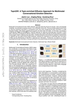 TopicDiff: A Topic-enriched Diffusion Approach for Multimodal
  Conversational Emotion Detection