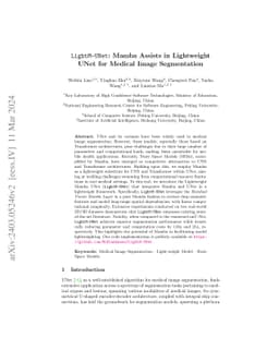 LightM-UNet: Mamba Assists in Lightweight UNet for Medical Image
  Segmentation