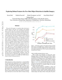 Exploring Robust Features for Few-Shot Object Detection in Satellite
  Imagery