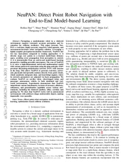NeuPAN: Direct Point Robot Navigation with End-to-End Model-based Learning