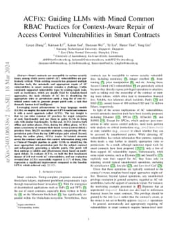 ACFIX: Guiding LLMs with Mined Common RBAC Practices for Context-Aware
  Repair of Access Control Vulnerabilities in Smart Contracts