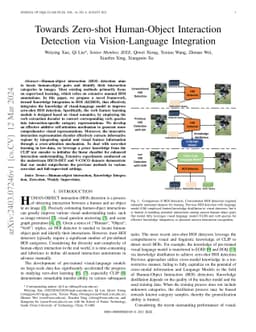 Towards Zero-shot Human-Object Interaction Detection via Vision-Language
  Integration