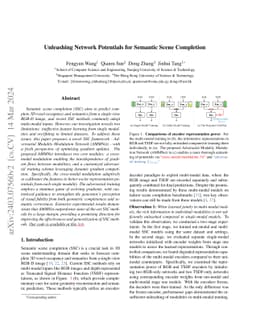 Unleashing Network Potentials for Semantic Scene Completion