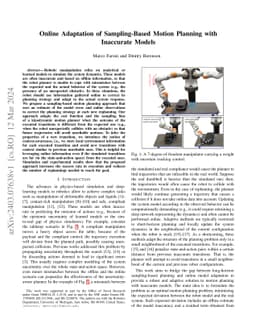 Online Adaptation of Sampling-Based Motion Planning with Inaccurate
  Models