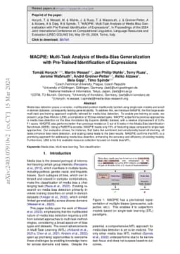 MAGPIE: Multi-Task Media-Bias Analysis Generalization for Pre-Trained
  Identification of Expressions