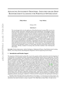 Advancing Investment Frontiers: Industry-grade Deep Reinforcement
  Learning for Portfolio Optimization