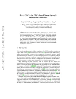 DeepCDCL: An CDCL-based Neural Network Verification Framework