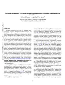 DrivAerNet: A Parametric Car Dataset for Data-Driven Aerodynamic Design and Prediction