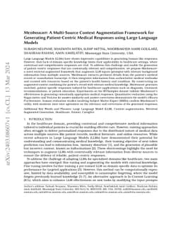 MedInsight: A Multi-Source Context Augmentation Framework for Generating
  Patient-Centric Medical Responses using Large Language Models