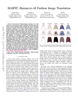HAIFIT: Human-Centered AI for Fashion Image Translation