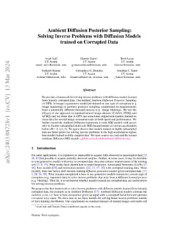 Ambient Diffusion Posterior Sampling: Solving Inverse Problems with Diffusion Models Trained on Corrupted Data