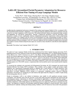 LoRA-SP: Streamlined Partial Parameter Adaptation for Resource-Efficient
  Fine-Tuning of Large Language Models