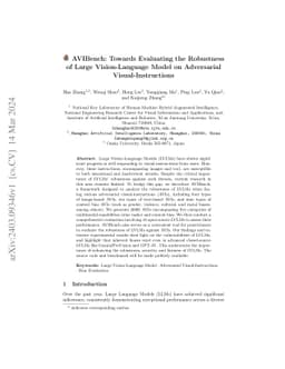 B-AVIBench: Towards Evaluating the Robustness of Large Vision-Language Model on Black-box Adversarial Visual-Instructions