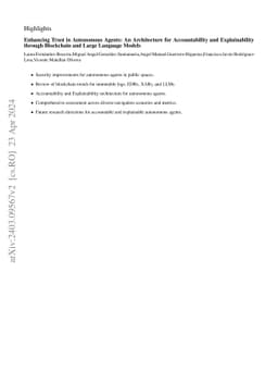 Enhancing Trust in Autonomous Agents: An Architecture for Accountability
  and Explainability through Blockchain and Large Language Models