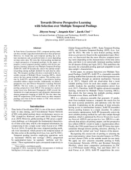 Towards Diverse Perspective Learning with Selection over Multiple
  Temporal Poolings