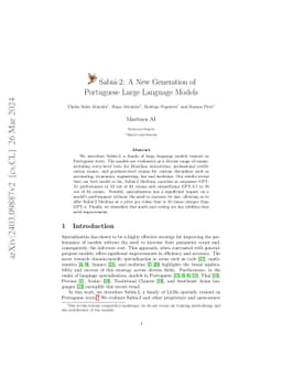 Sabiá-2: A New Generation of Portuguese Large Language Models