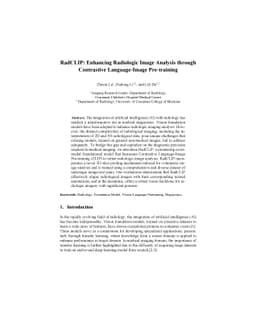 RadCLIP: Enhancing Radiologic Image Analysis through Contrastive
  Language-Image Pre-training