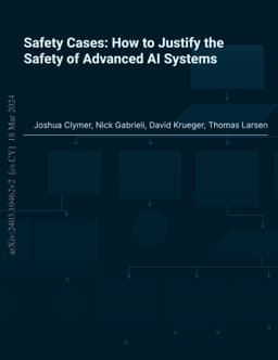 Safety Cases: How to Justify the Safety of Advanced AI Systems