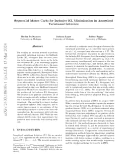 Sequential Monte Carlo for Inclusive KL Minimization in Amortized
  Variational Inference