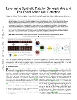 Leveraging Synthetic Data for Generalizable and Fair Facial Action Unit
  Detection