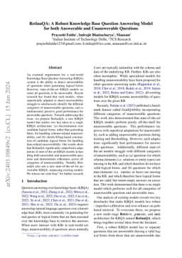 RetinaQA: A Robust Knowledge Base Question Answering Model for both
  Answerable and Unanswerable Questions