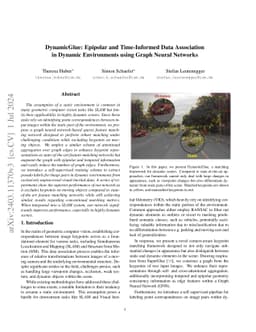 DynamicGlue: Epipolar and Time-Informed Data Association in Dynamic
  Environments using Graph Neural Networks