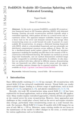 Fed3DGS: Scalable 3D Gaussian Splatting with Federated Learning