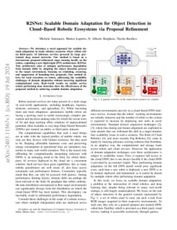 R2SNet: Scalable Domain Adaptation for Object Detection in Cloud-Based
  Robotic Ecosystems via Proposal Refinement