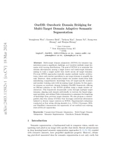 OurDB: Ouroboric Domain Bridging for Multi-Target Domain Adaptive
  Semantic Segmentation