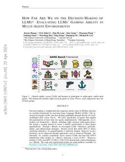 How Far Are We on the Decision-Making of LLMs? Evaluating LLMs' Gaming Ability in Multi-Agent Environments