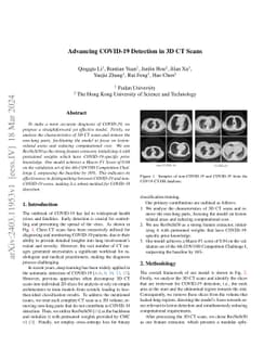 Advancing COVID-19 Detection in 3D CT Scans