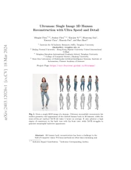 Ultraman: Single Image 3D Human Reconstruction with Ultra Speed and
  Detail
