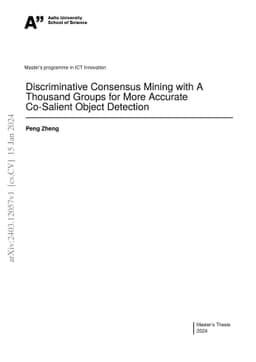 Discriminative Consensus Mining with A Thousand Groups for More Accurate
  Co-Salient Object Detection
