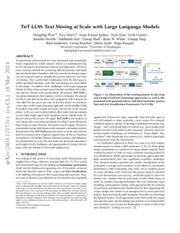 TnT-LLM: Text Mining at Scale with Large Language Models