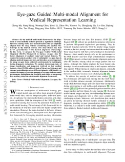 Eye-gaze Guided Multi-modal Alignment for Medical Representation
  Learning