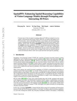 SpatialPIN: Enhancing Spatial Reasoning Capabilities of Vision-Language
  Models through Prompting and Interacting 3D Priors