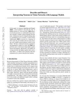 Interpreting Neurons in Deep Vision Networks with Language Models